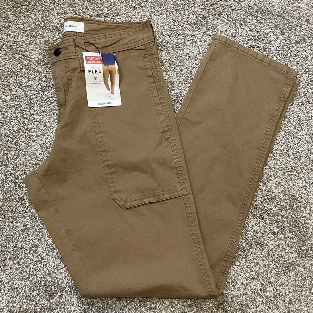 Signature by Levi Strauss & Co. | S67 Athletic Utility Taper Pants | NWT